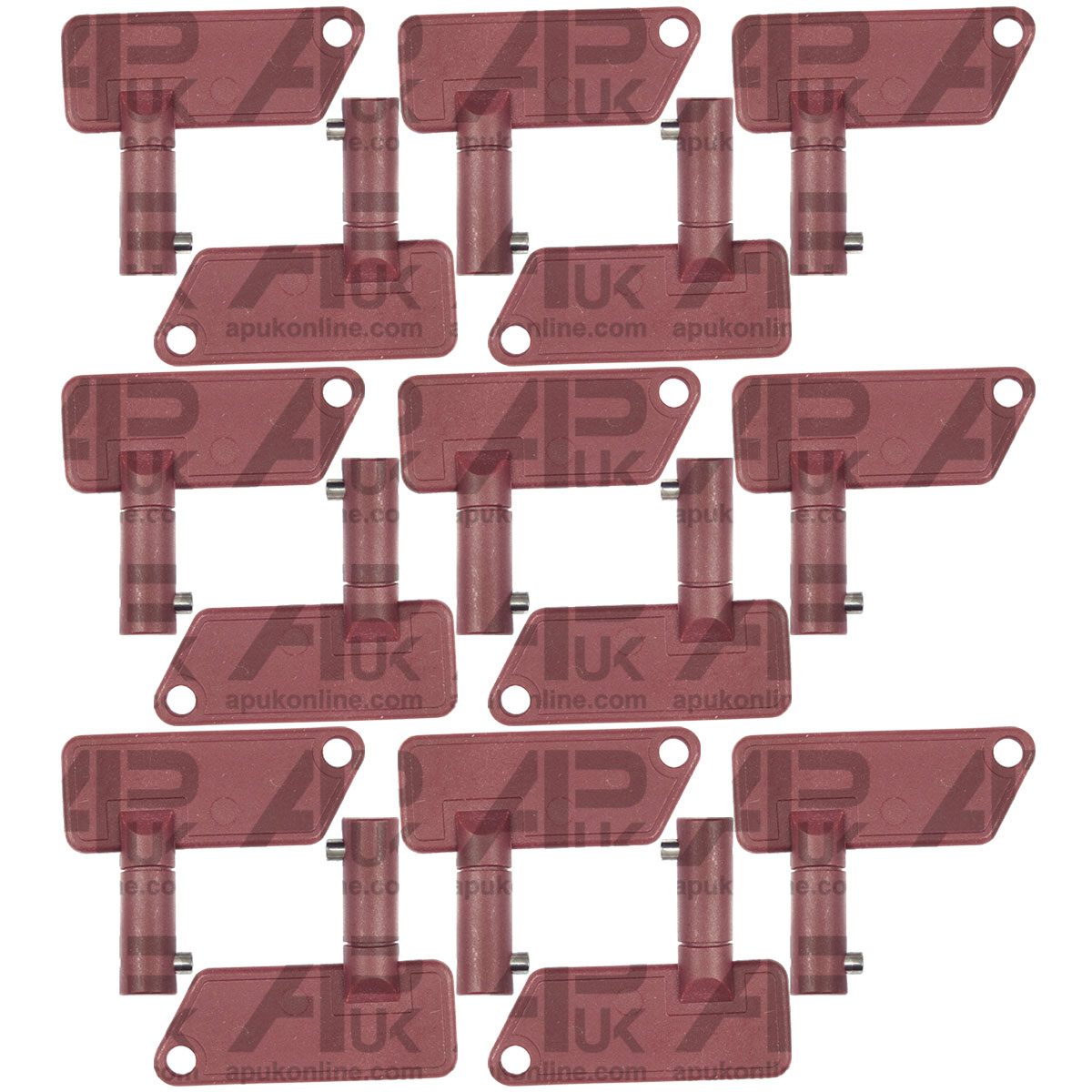 15x Plastic Battery Disconnect Isolator Plant &amp; Tractor Ignition Kill Switch Key