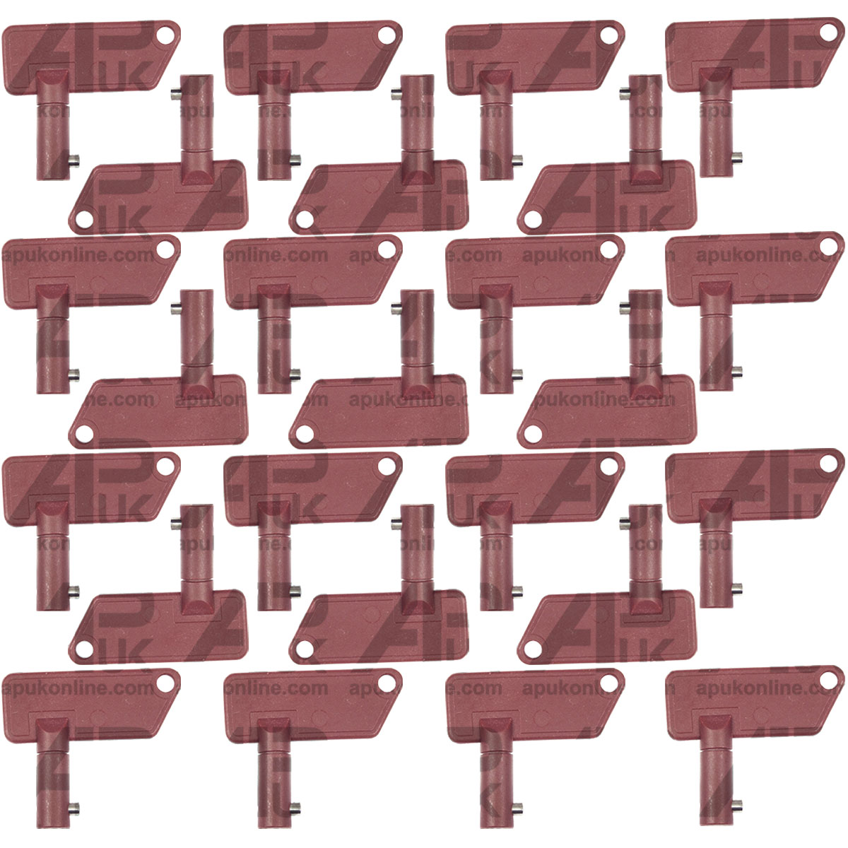 25x Plastic Battery Disconnect Isolator Plant &amp; Tractor Ignition Kill Switch Key