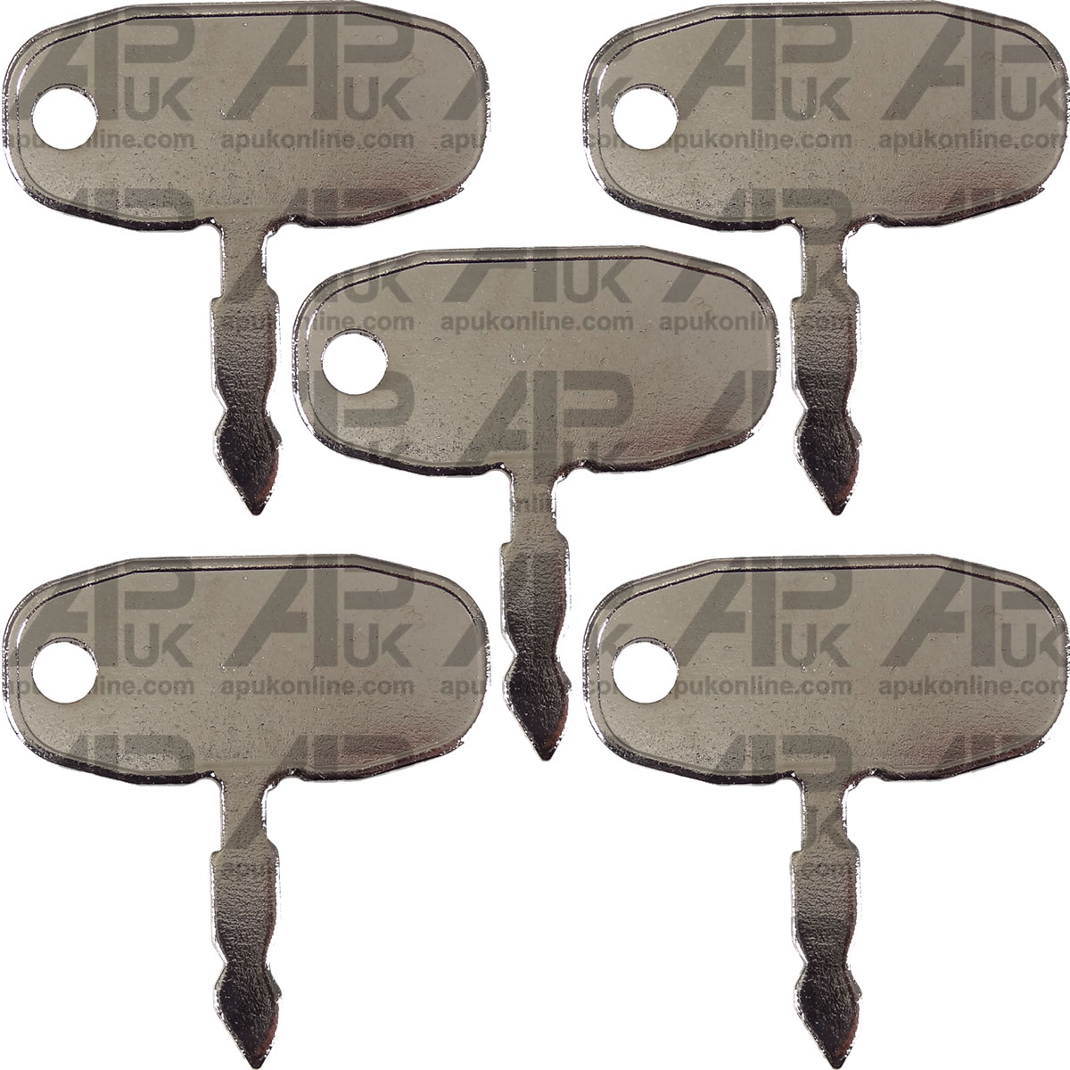 5x Lucas Starter Ignition Key for Case International IH Ford New Holland Tractor