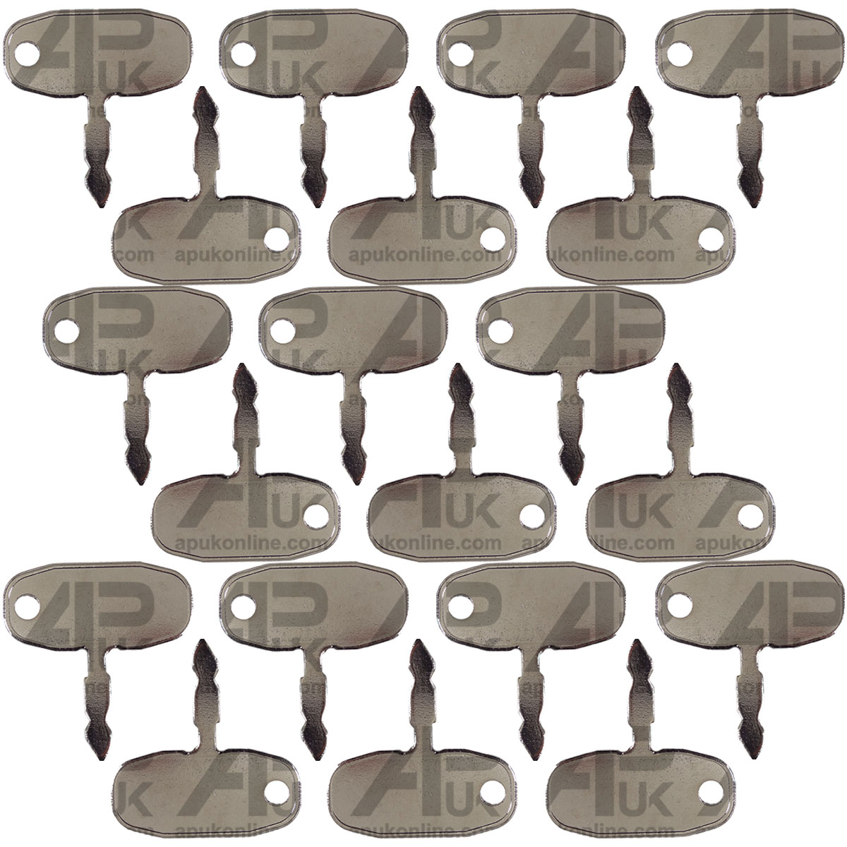 20x Lucas Starter Ignition Key for Case International Ford New Holland Tractor