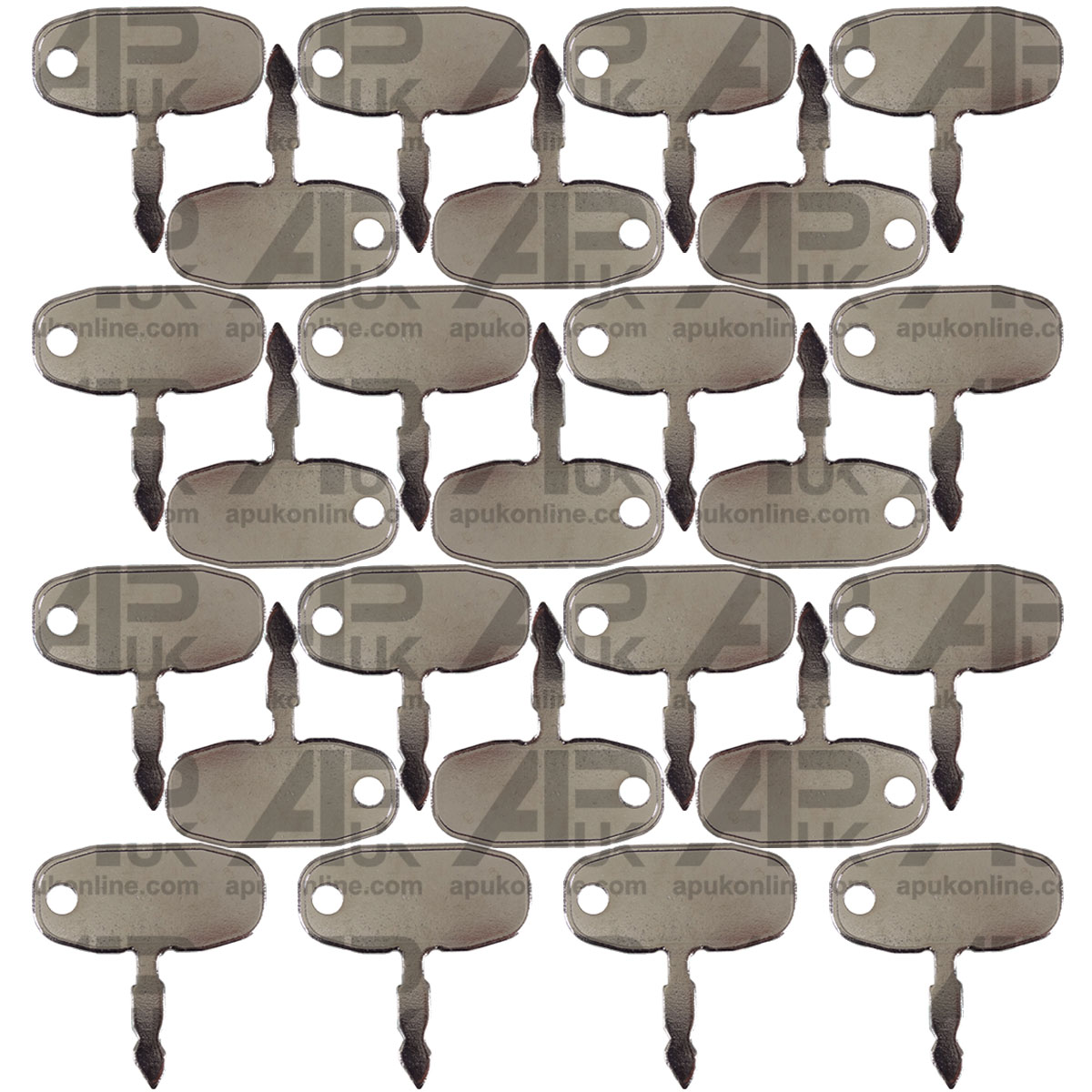 25x Lucas Starter Ignition Key for Case International Ford New Holland Tractor