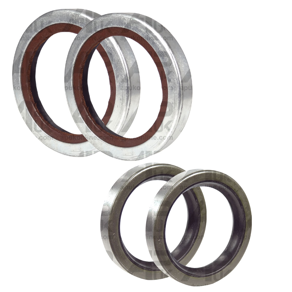 2x Axle Inner &amp; Outer Seal Kit for Massey Ferguson 240 245 340 550 Tractor