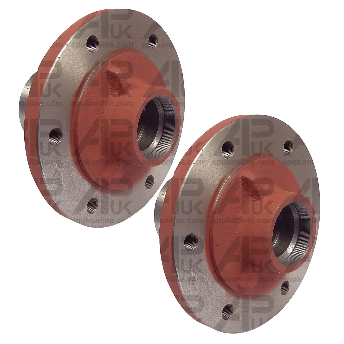 2x Front Wheel Axle Hubs for Massey Ferguson 35 65 135 148 165 175 230 Tractor