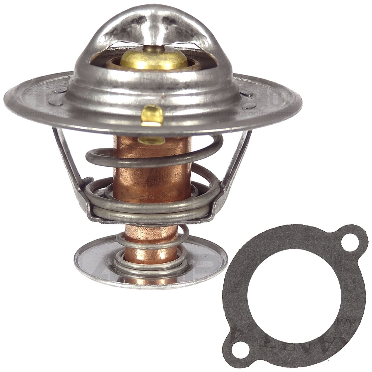 Thermostat &amp; Gasket 82 C for Ford New Holland 7710 7740 7840 8240 8340 Tractor