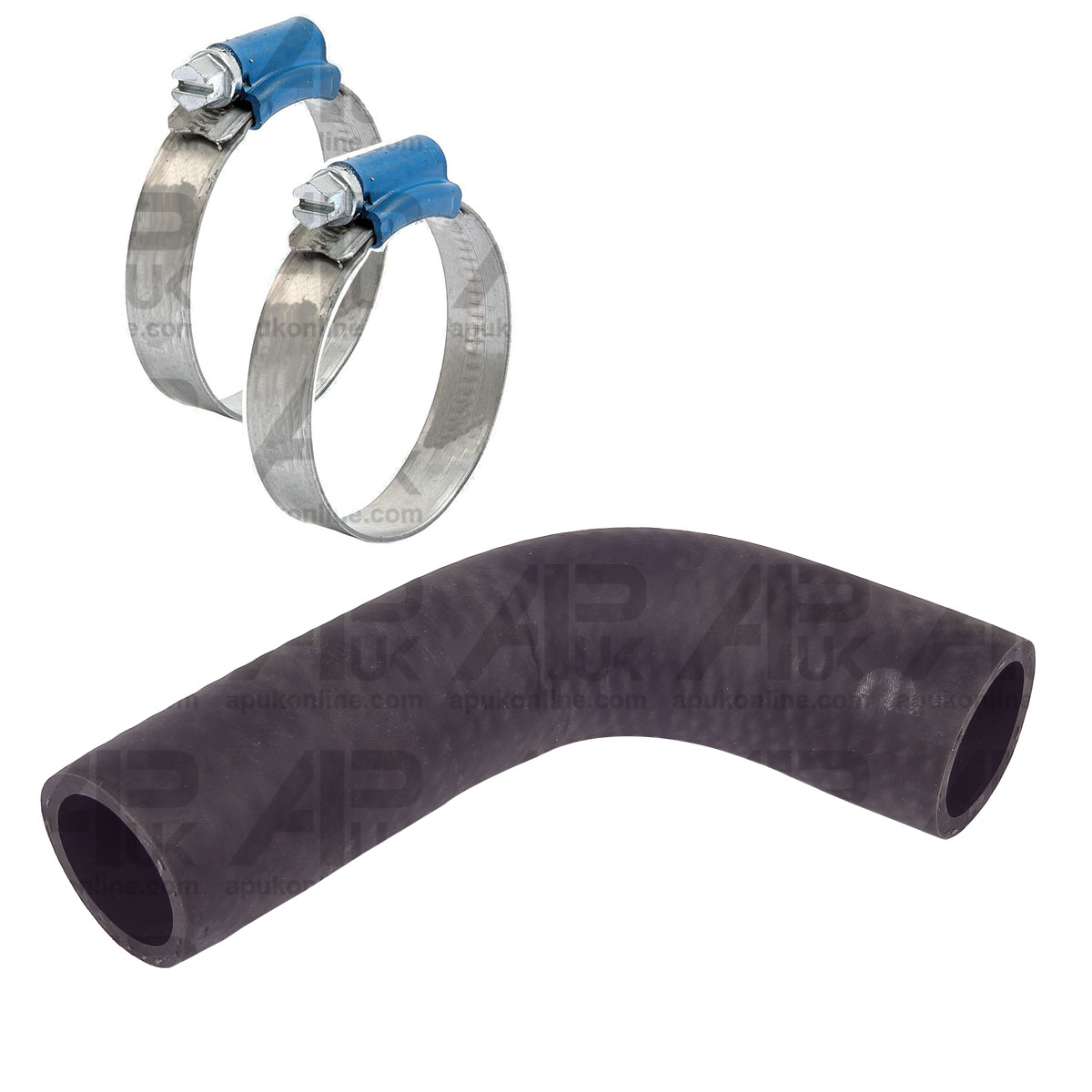 Radiator Top Rubber Hose &amp; Clamps for Case International IH B434 3434 Tractor