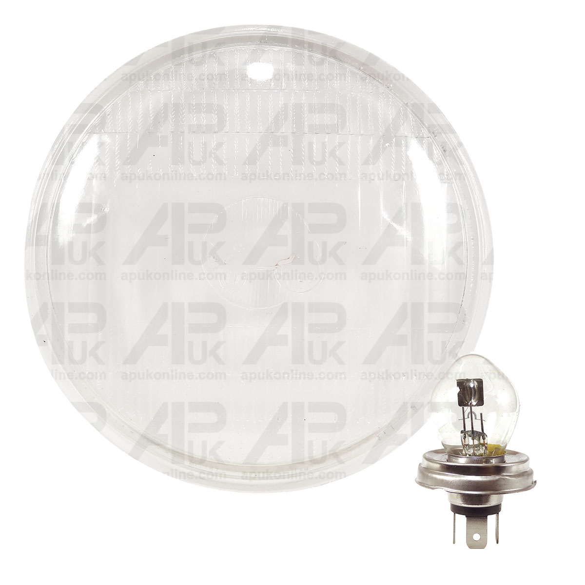 Headlight Headlamp Lens &amp; Bulb for Massey Ferguson FE35 35 35X 65 675 Tractor