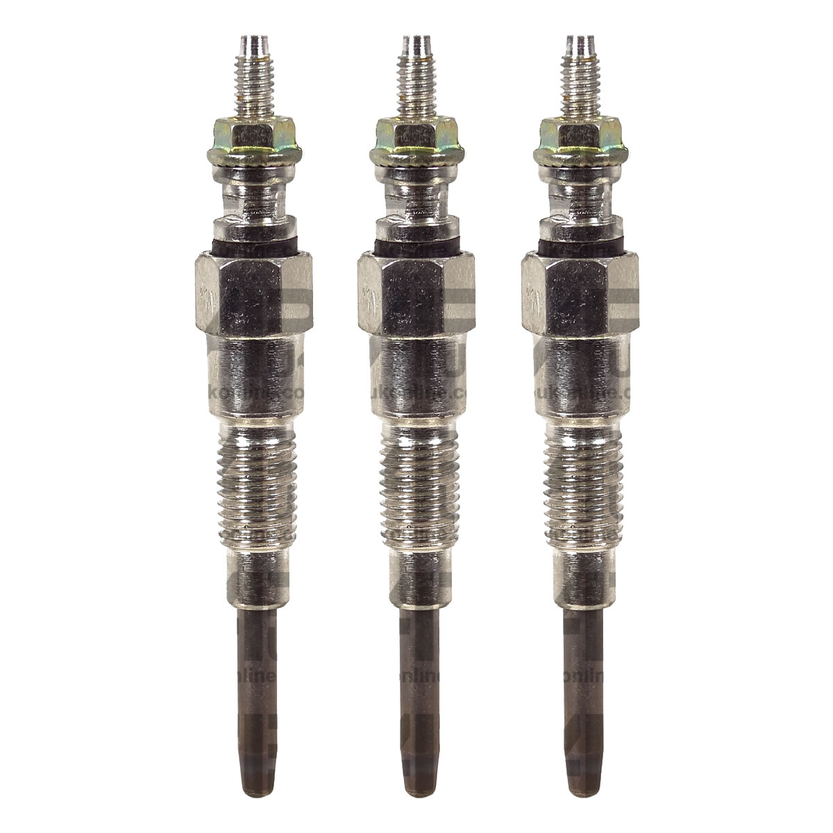 3x Glow Heater Plugs for Yanmar F18 F18X F20 FX18 FX20 3TN 3 Cyl Diesel Engine