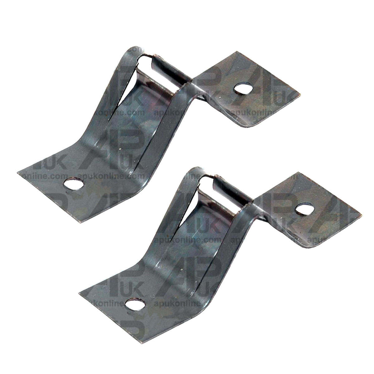 2x Grill Grille Stud Retainer Brackets for Ford New Holland 7100 7200 Tractor