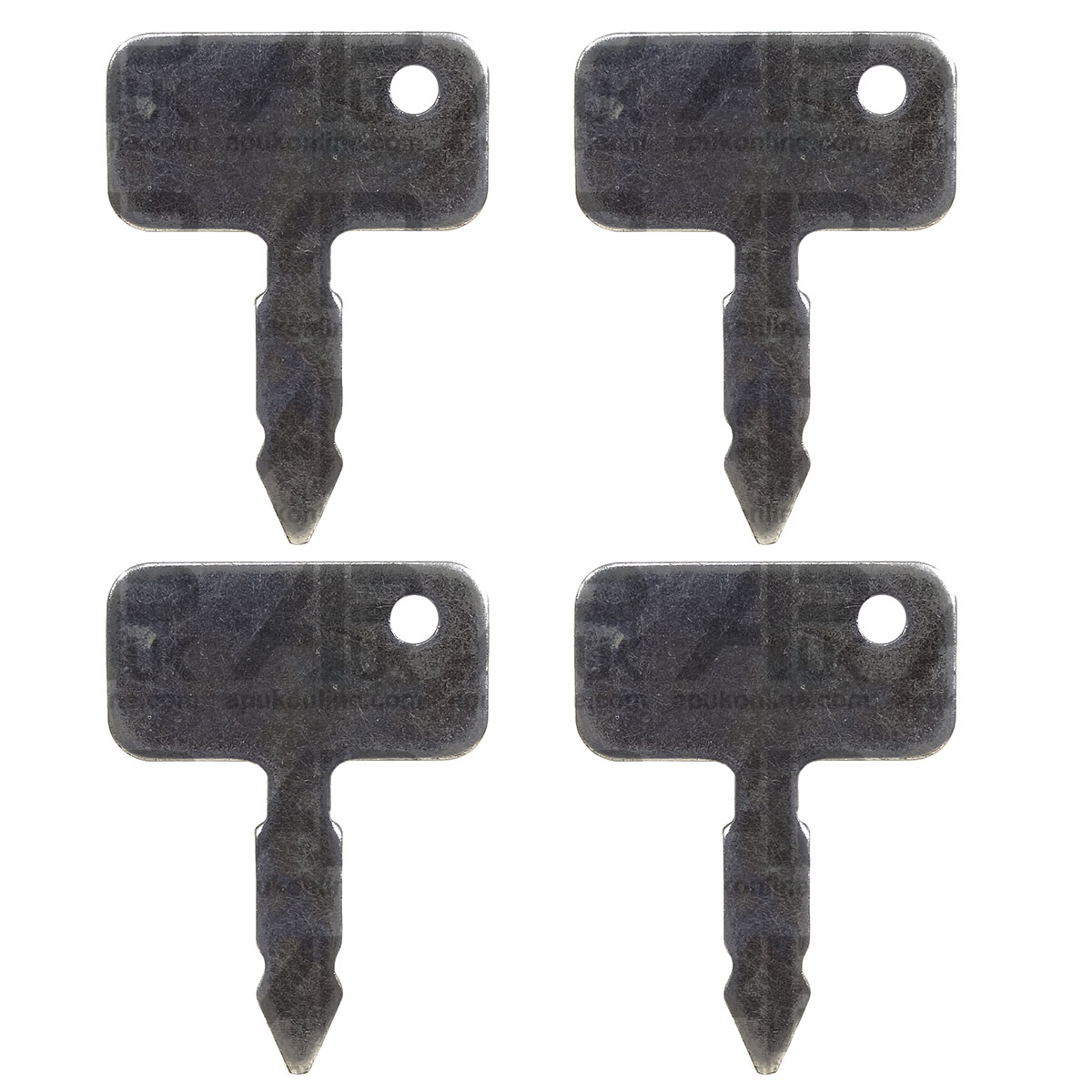 4x Lucas Ignition Switch Key for Skytrak JLG Skat Trak Landscape Perkins Tractor