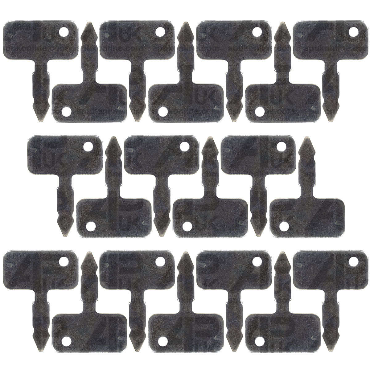 20x Lucas Ignition Switch Key for Terramite T5 T6 L30 Backhoe Loader Chipper