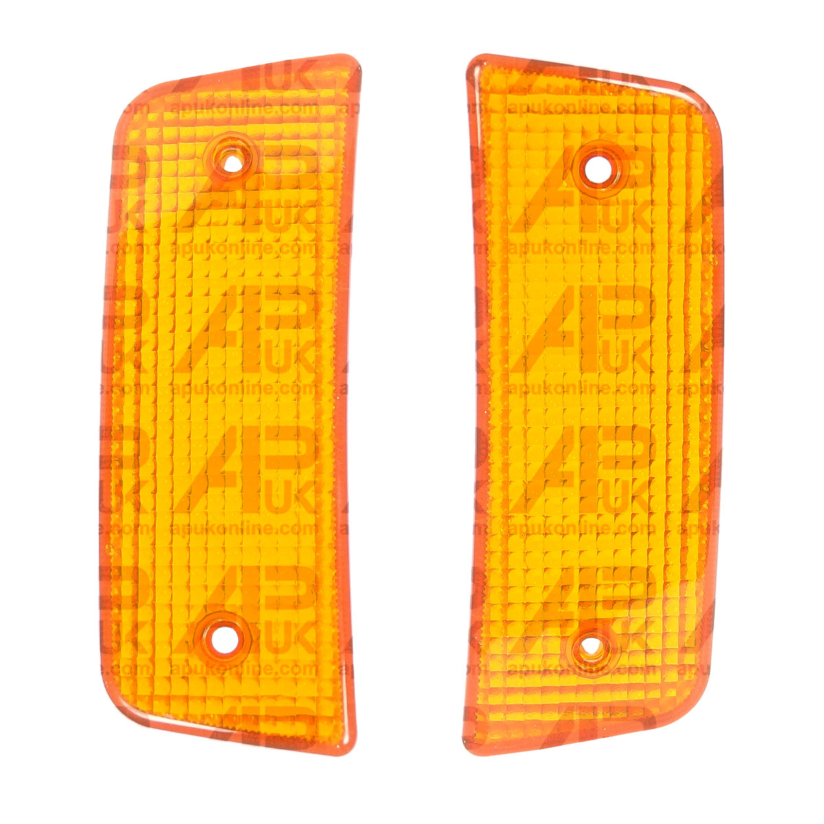 2x Head light lamp Indicator Lens for John Deere 3200 3215 3220 3400 Telehandler