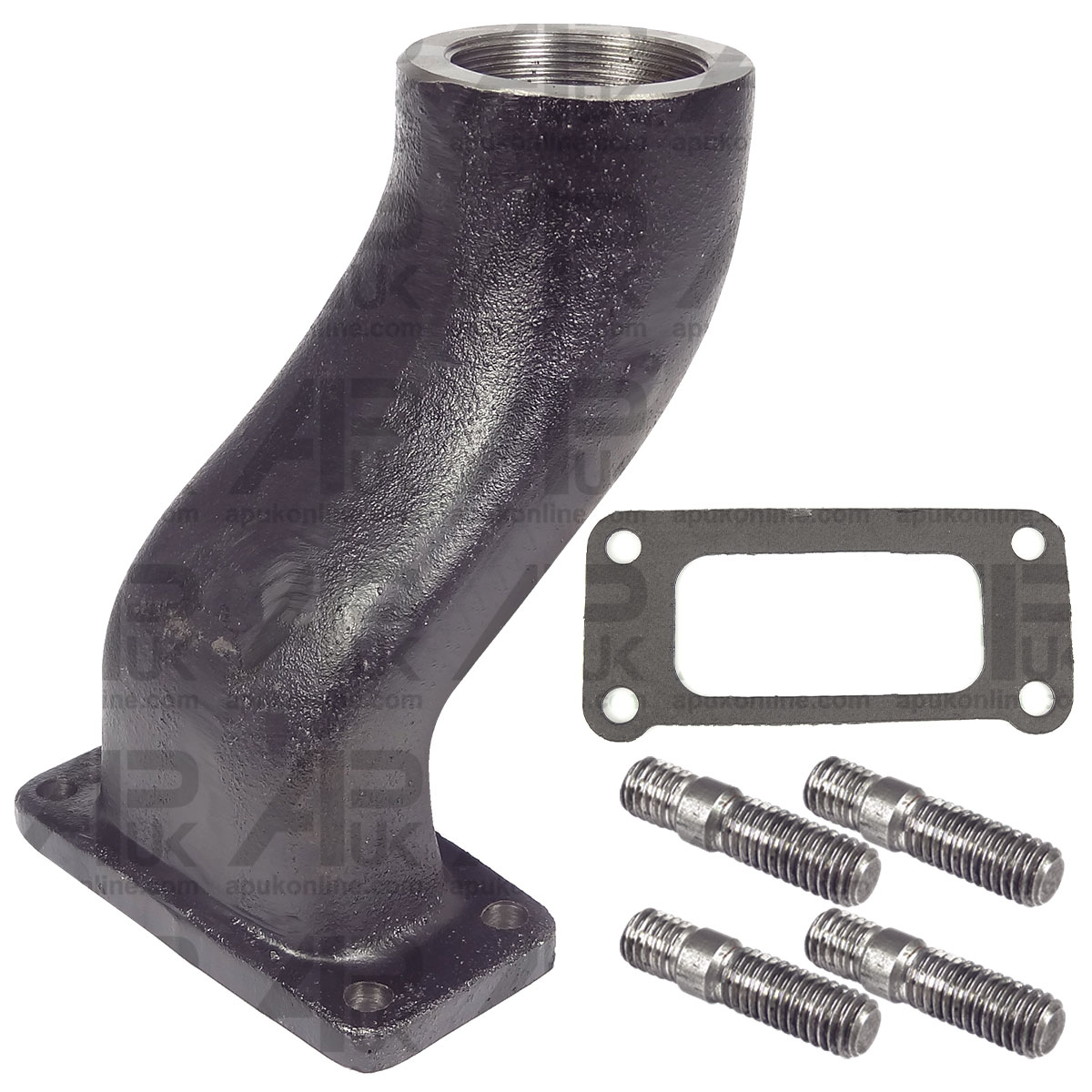 Exhaust Elbow &amp; Gasket for Case International IH 695XL 695XL 785XL 785XL Tractor