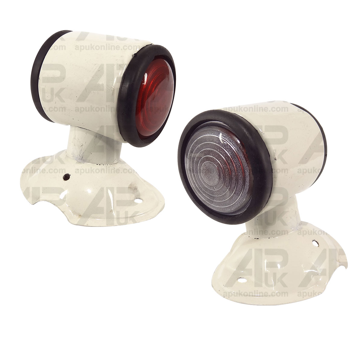 Pair Rear Mudguard Fender Side Marker Light for David Brown 770 780 880 Tractor