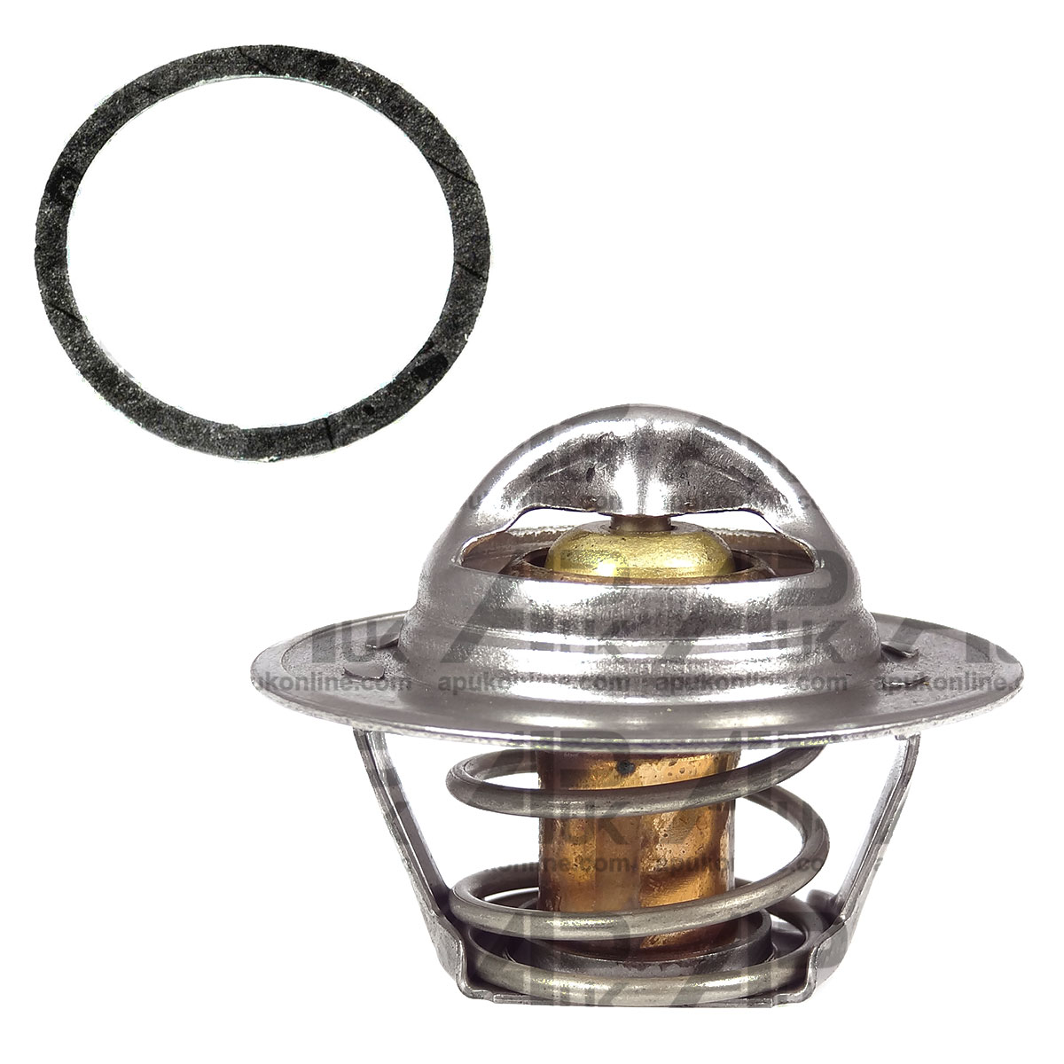 Thermostat &amp; Gasket 77-81 Deg C for David Brown Implematic 880 885 890 Tractor