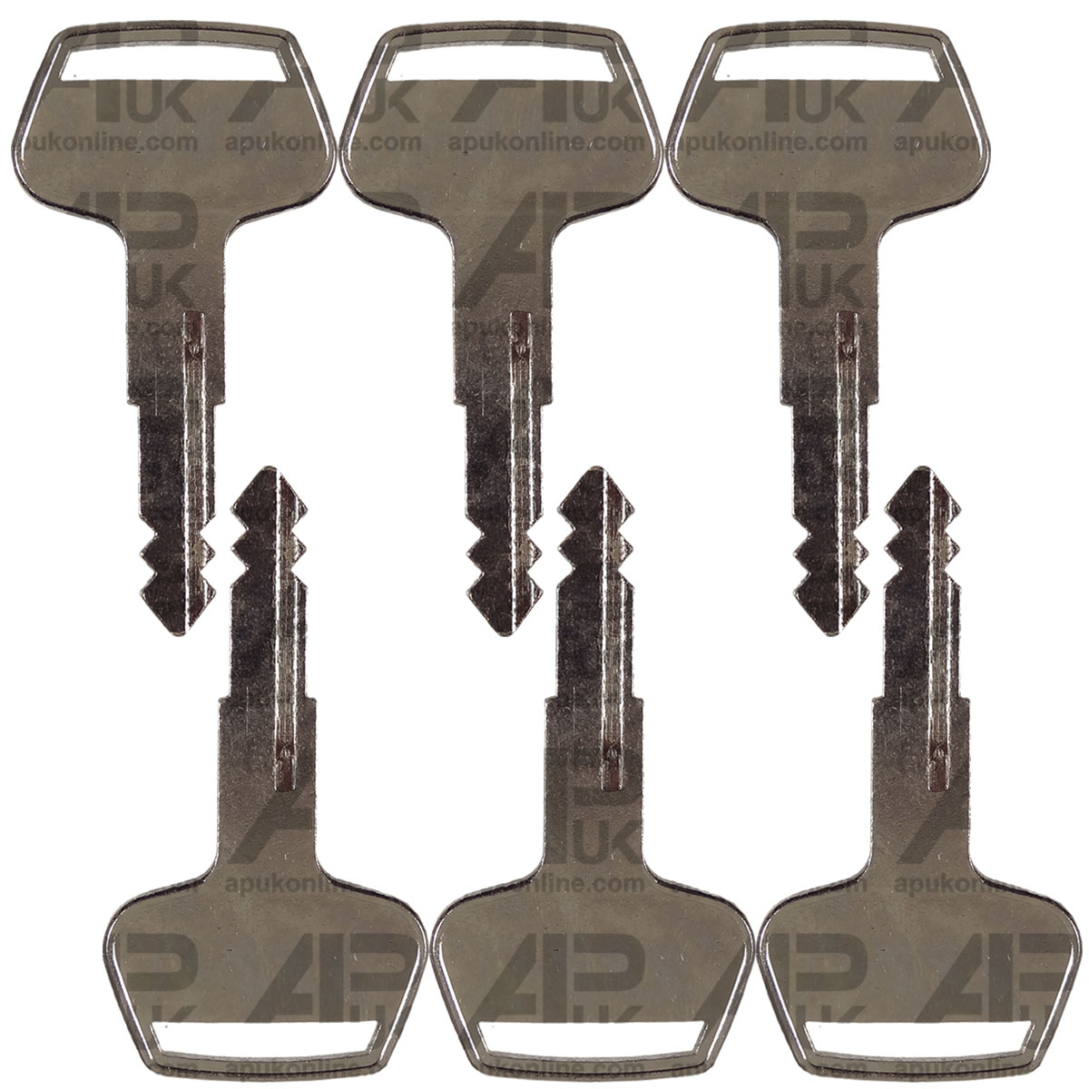 6x Ignition Switch Key for Sakai Compactor Roller 713A Heavy Plant Machine