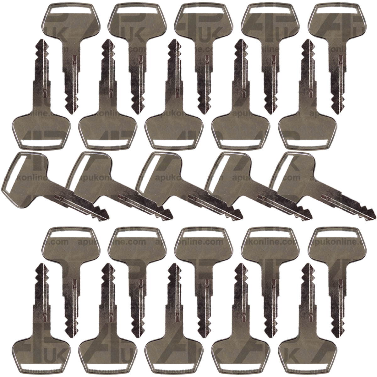 25x Ignition Switch Key for Sakai Compactor Roller 713A Heavy Plant Machine