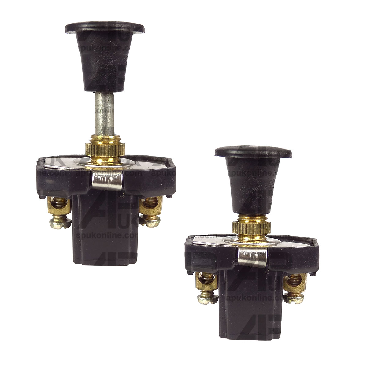 2x Universal On/Off Push/Pull Switch for Classic Car 4x4 Bike Tractor Machine