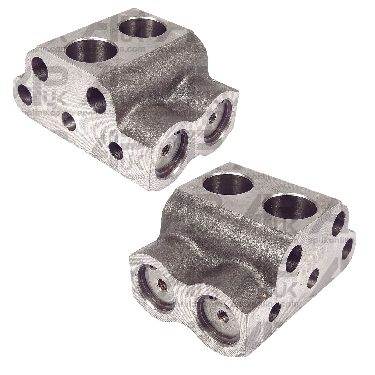 2x Hydraulic Pump Valve Chamber Assy for Massey Ferguson 35 X 50 65 135 Tractor