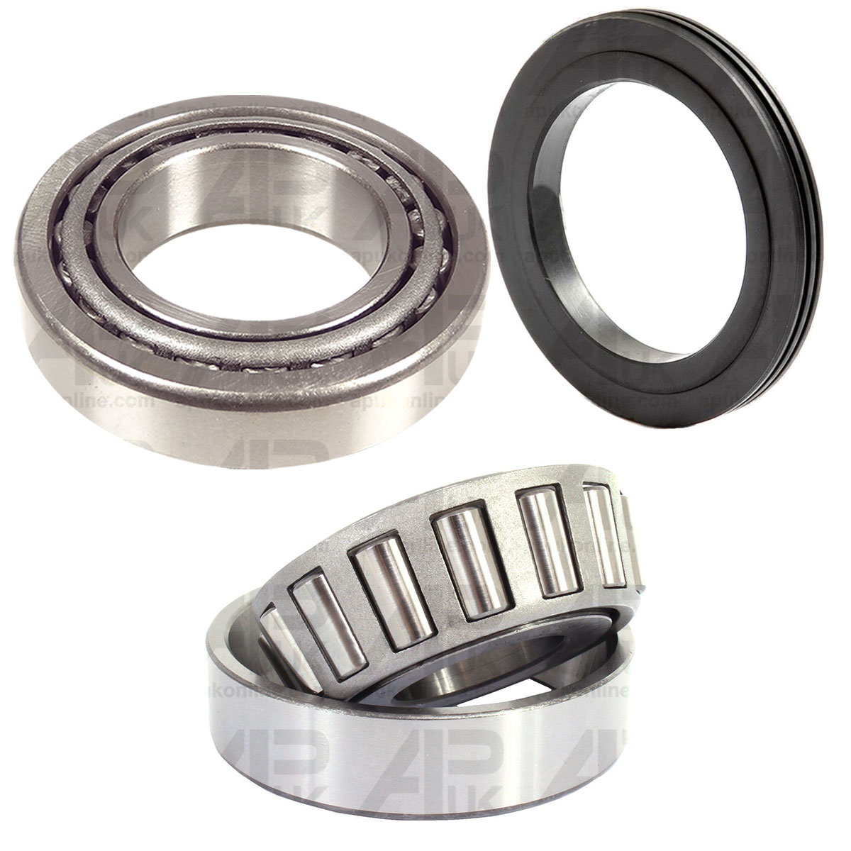 Front Wheel Bearing Kit for Ford New Holland 7910 8210 TS80 TS90 Tractor