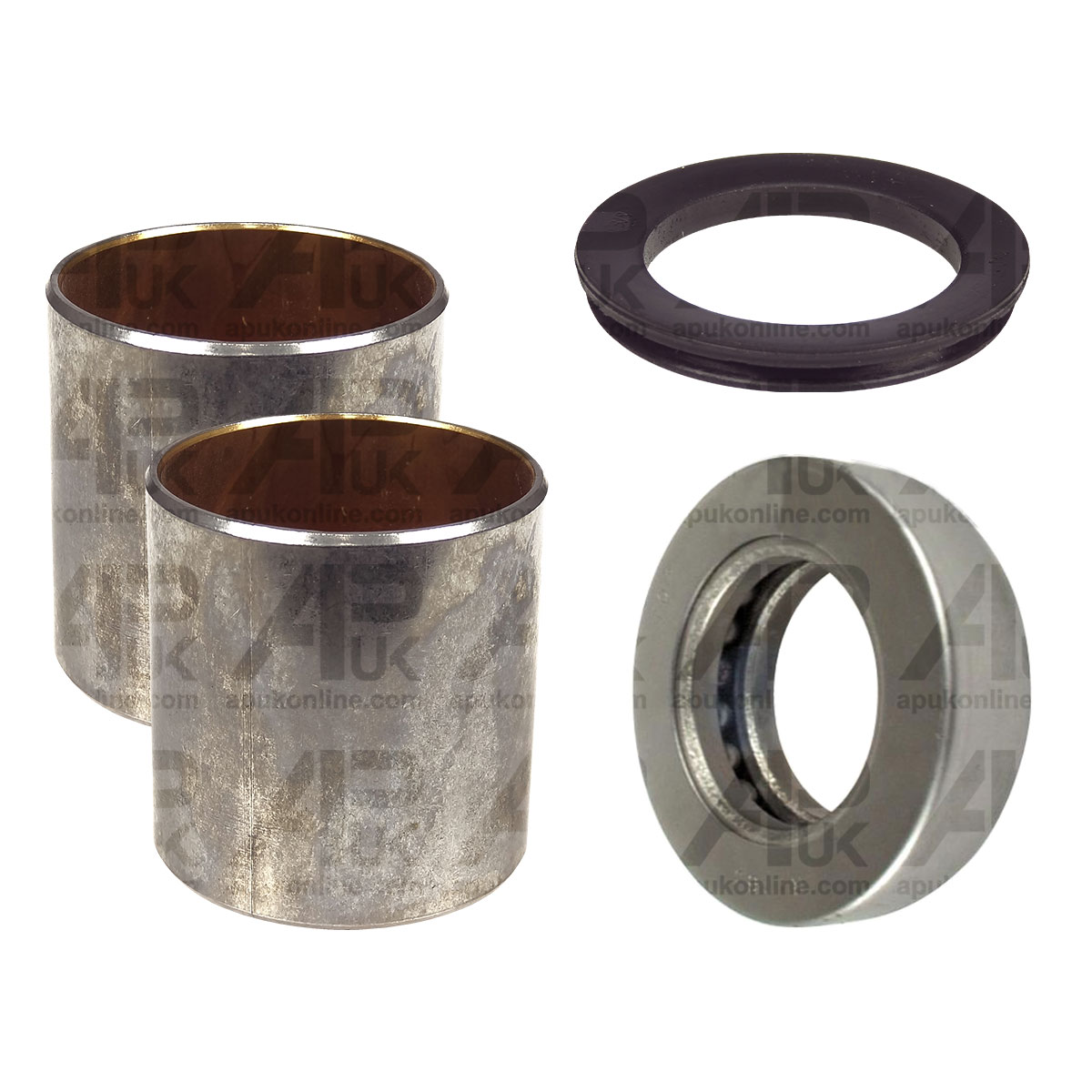 Kingpin Spindle Stub Axle Bush Kit for Ford 334 335 2310 2600 2810 2910 Tractor