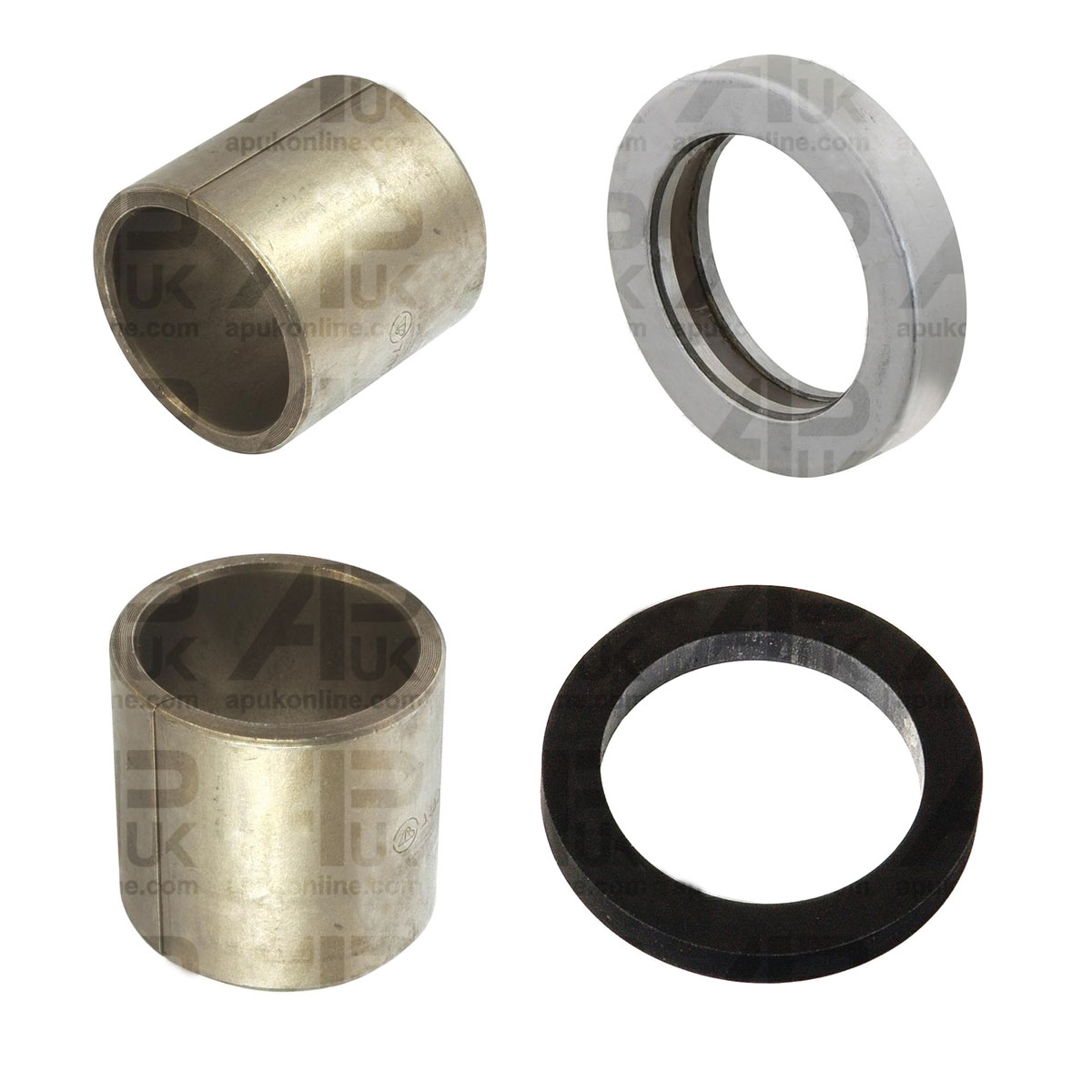 Kingpin Spindle Stub Axle Bush Kit for Ford 7600 7610 7700 7810 Tractor