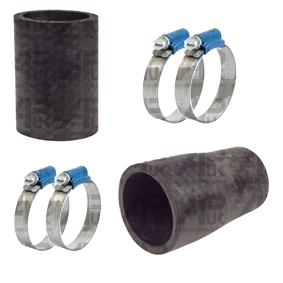 Air Cleaner To Carburettor Hose Kit &amp; Clamps for Ferguson TE TEA TED 20 Tractor