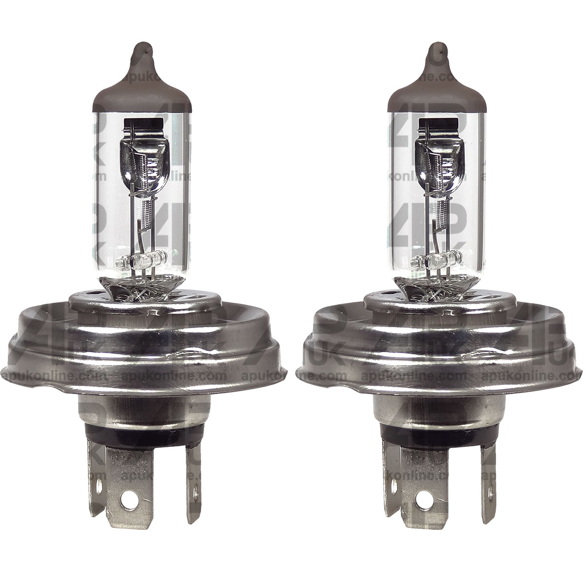 2x Head Lamp Light Bulb Lucas 12V H4 55W for Massey Ferguson 698T 20D Tractor