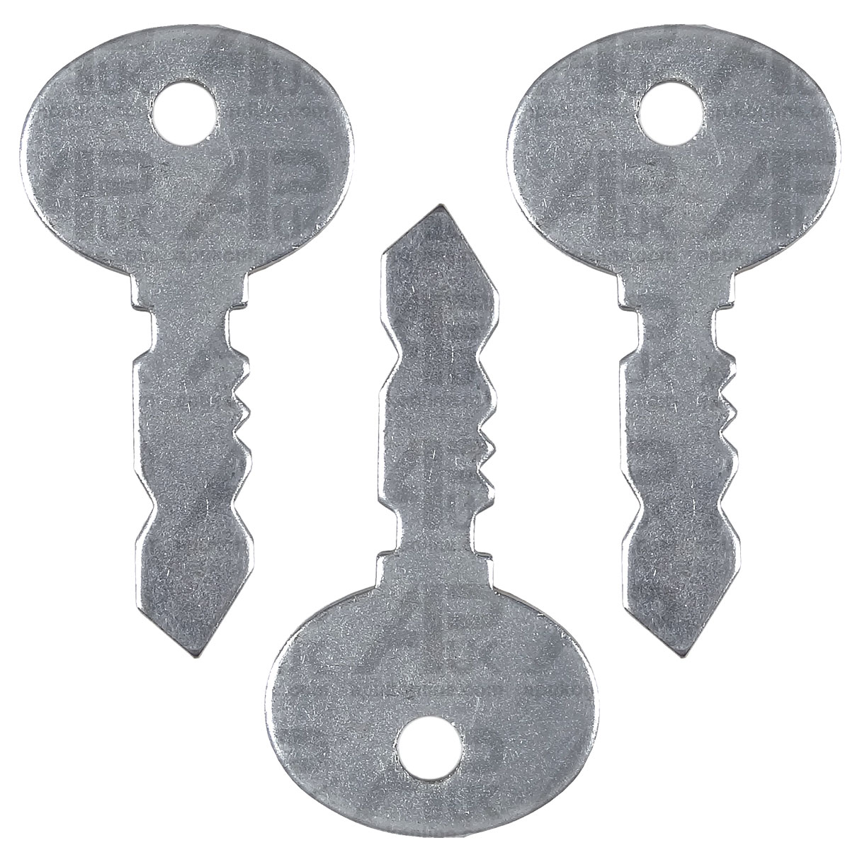 3x Lucas Type Starter Ignition Keys for Fordson Dexta Major Super Tractor