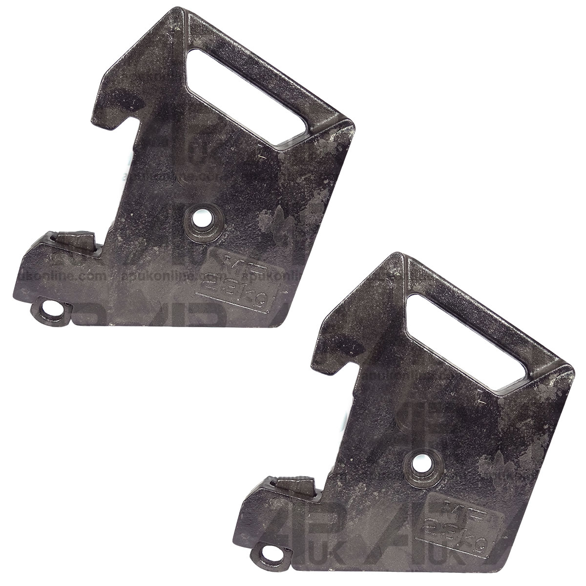 2x Front Weight Wafer Counterweight 23Kg for Massey Ferguson 261 265 275 Tractor