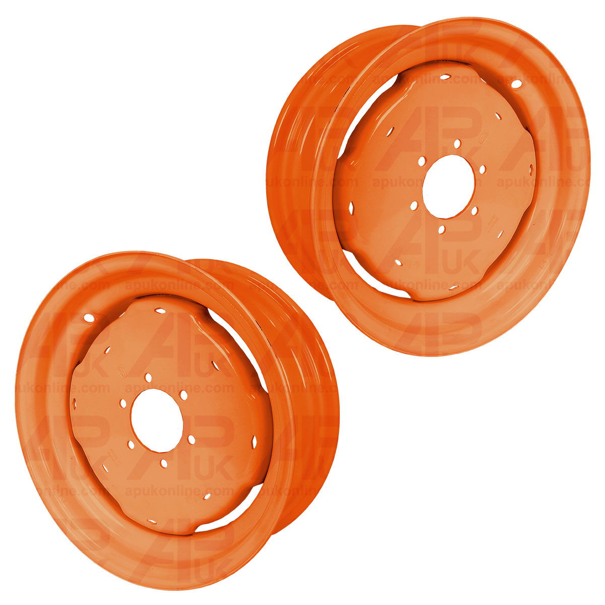 Pair Rear Wheel Rim 6 Stud for Kubota Aste A13 A14 B1200 Tractor | APUK ...