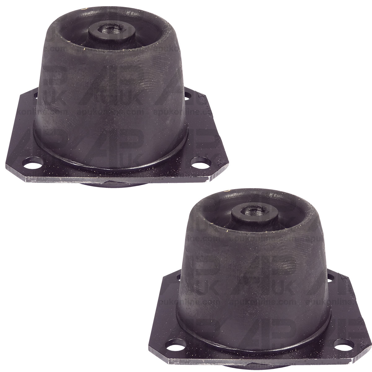 PAIR Rear Cab Rubber Mount Bush for Case International IH 1055 1056 XL Tractor