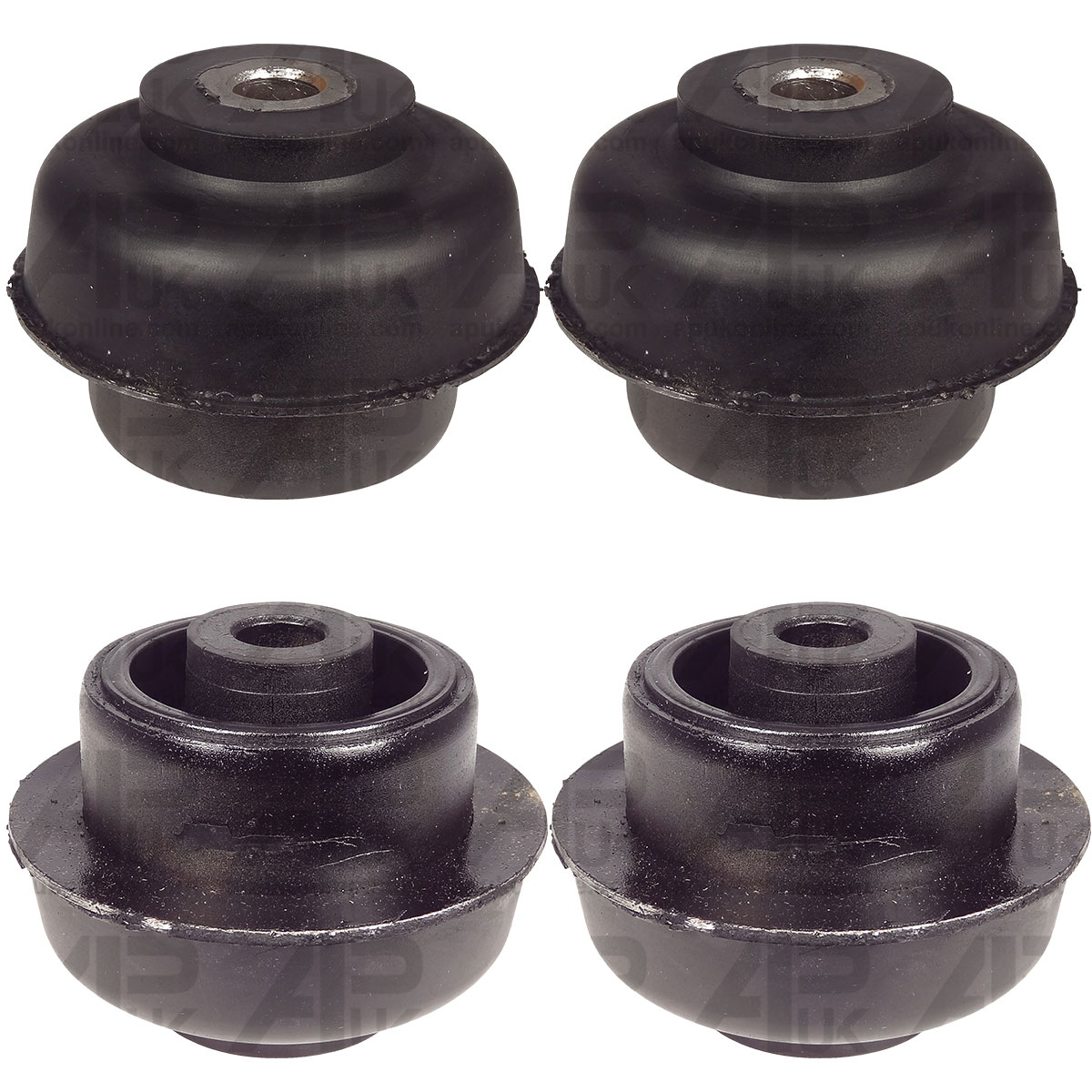 Set Cab Rubber Mount Isolator Bush for Case International IH CX90 CX100 Tractor