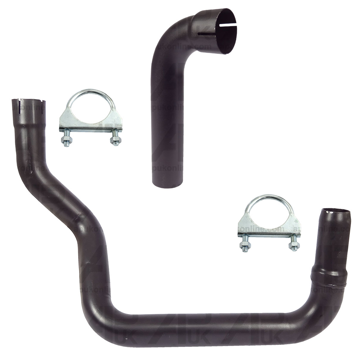 Exhaust Lower &amp; Corner Post Pipe Kit for John Deere 6210 6300 6310 Tractor