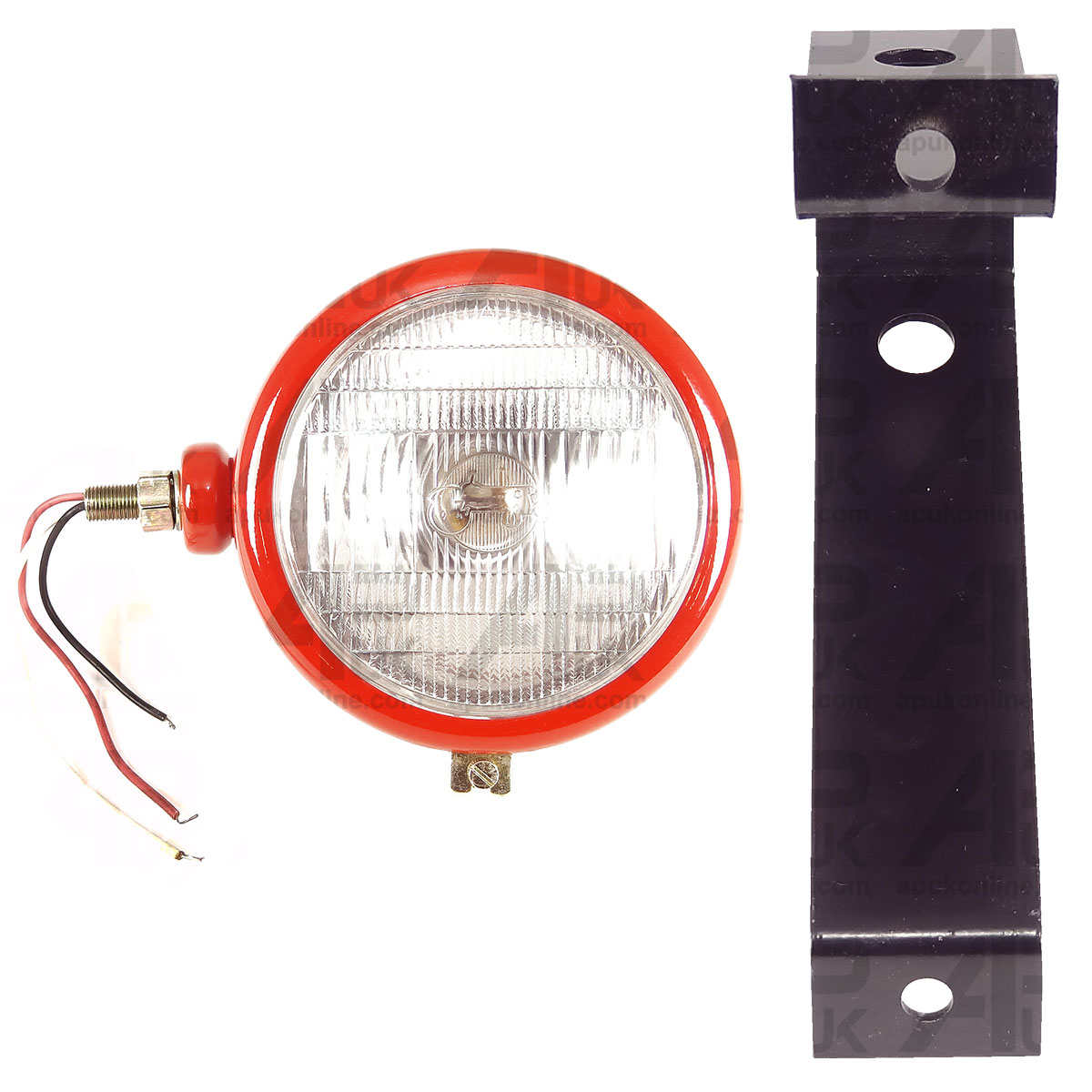 LH Headlight &amp; Bracket for Massey Ferguson TE20 TEA20 TED20 TEF20 35 35X Tractor