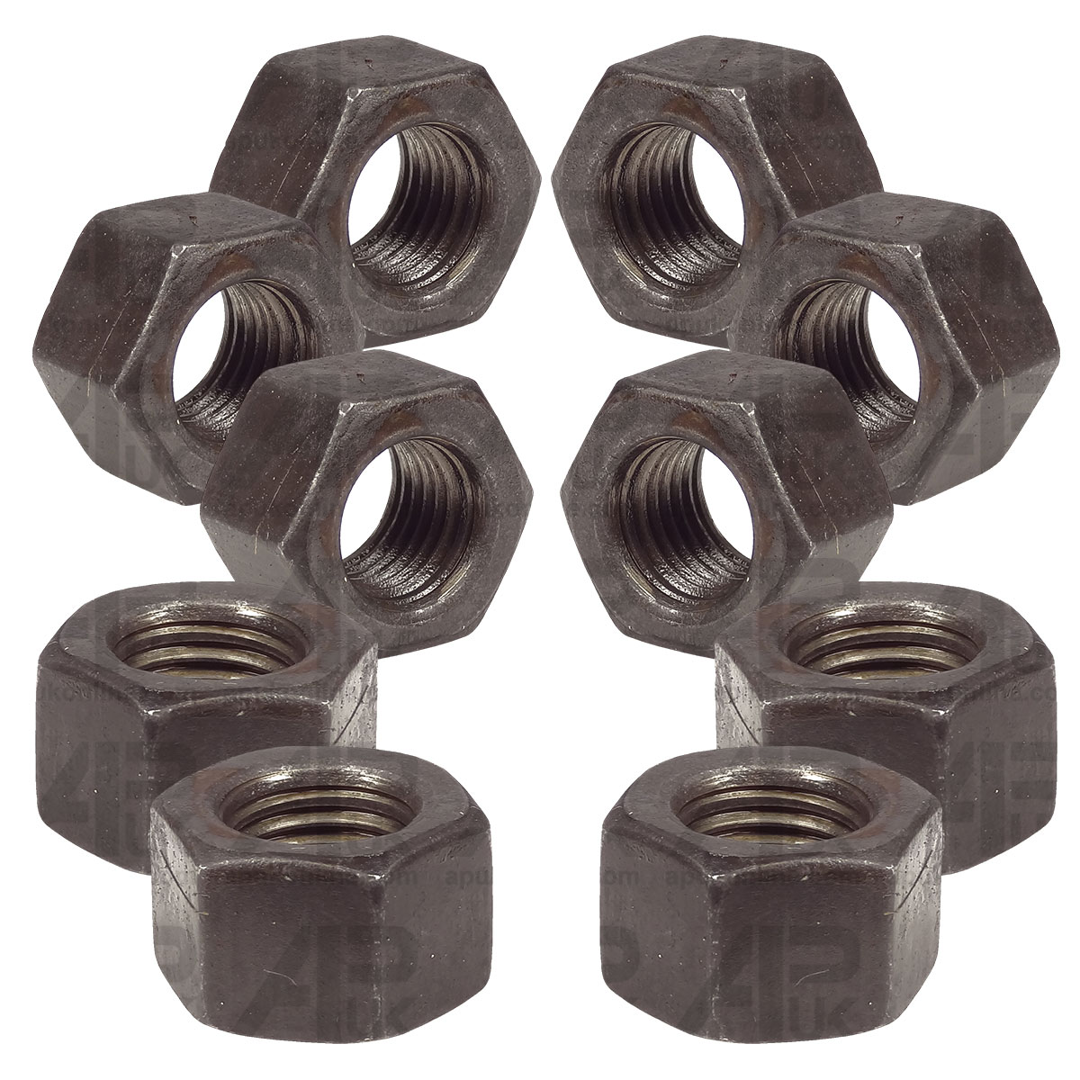 10x Conrod Con Rod Nut 7/16 Inch UNF for Perkins AD4.203 AT3.152 T3.152 Tractor