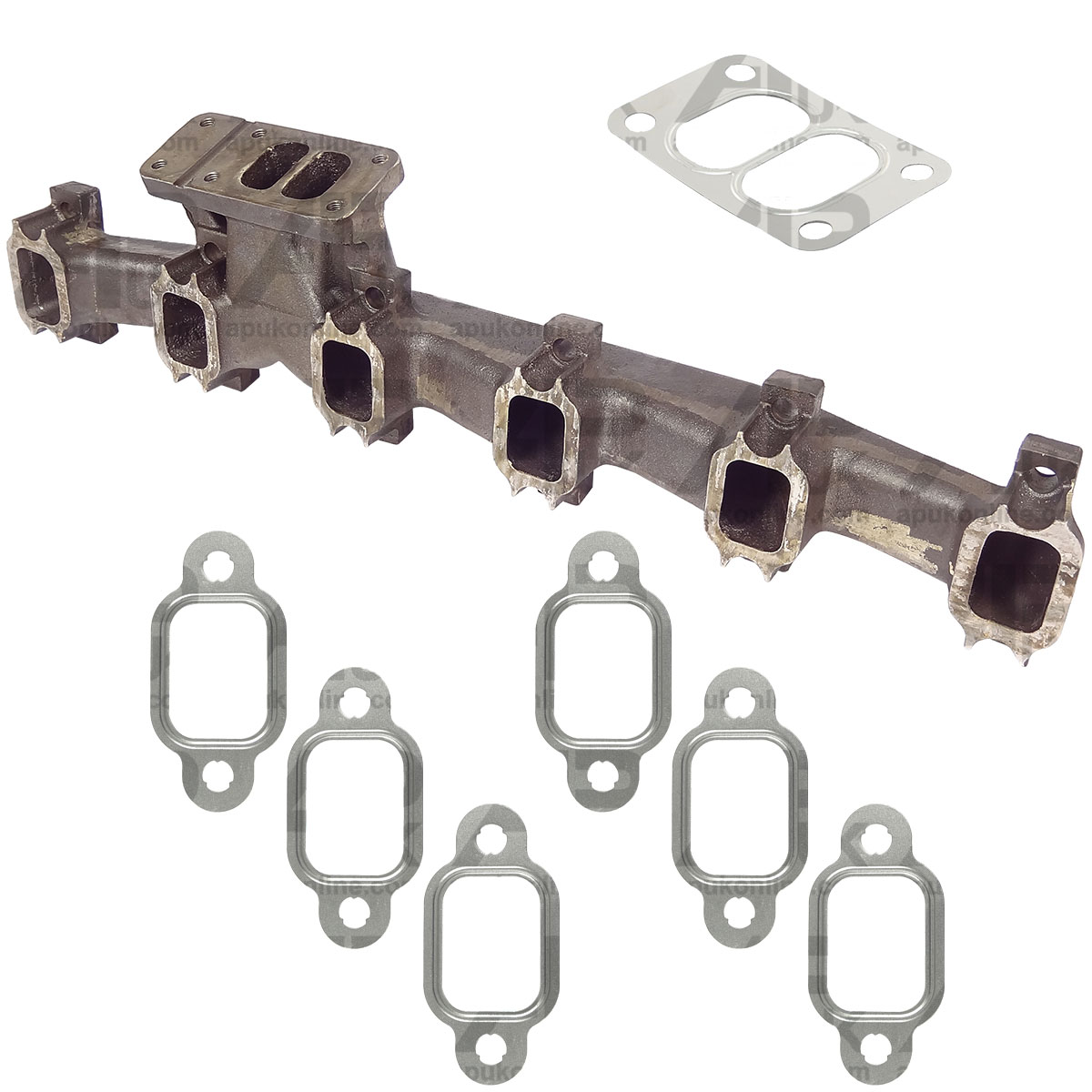 Exhaust Manifold with Gaskets for Case International IH Maxxum 5240 5250 Tractor