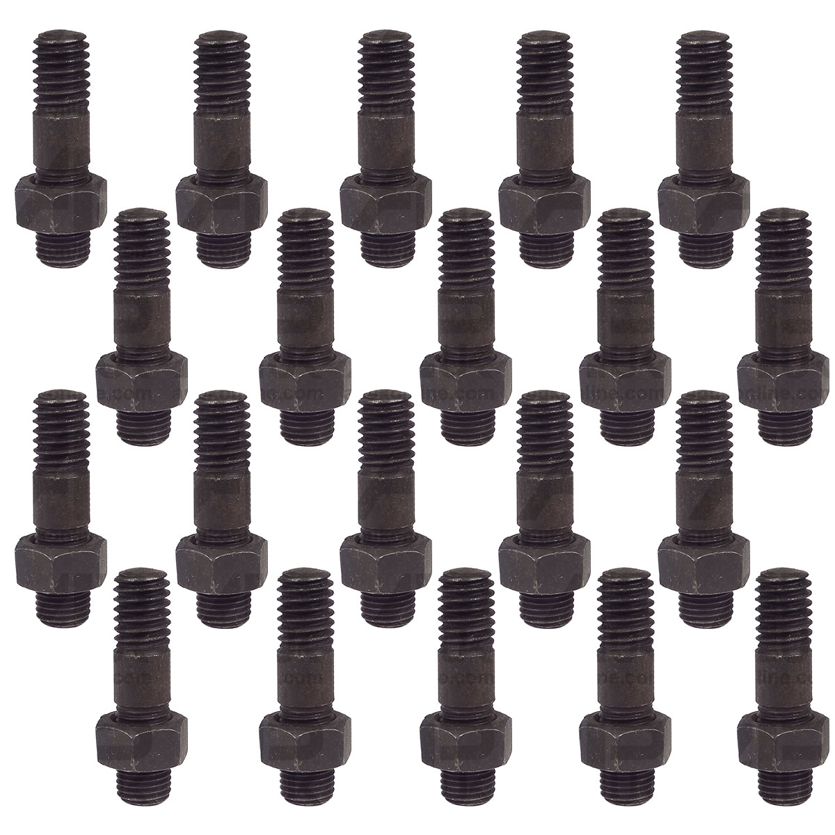 20 Exhaust Manifold Elbow Stud Nut for Case International IH 395 674 784 Tractor