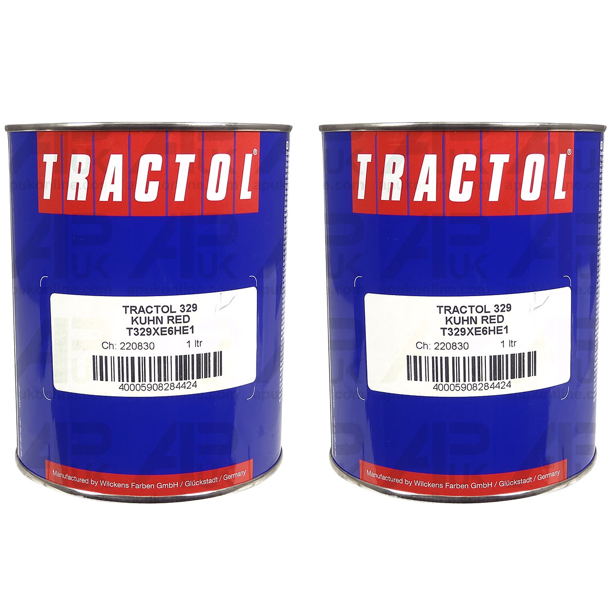 2 Litre Ltr Tin Kuhn Red Tillage Drills Sprayers Mowers Spreaders Paint Tractol