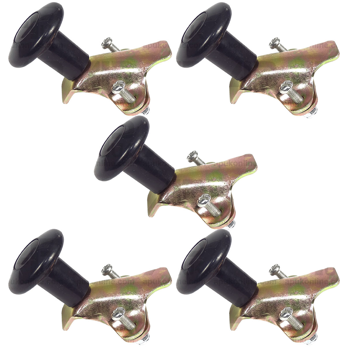 5x Universal Steering Wheel Spinner Knob Turning Handle Tractor Forklift 30 Deg