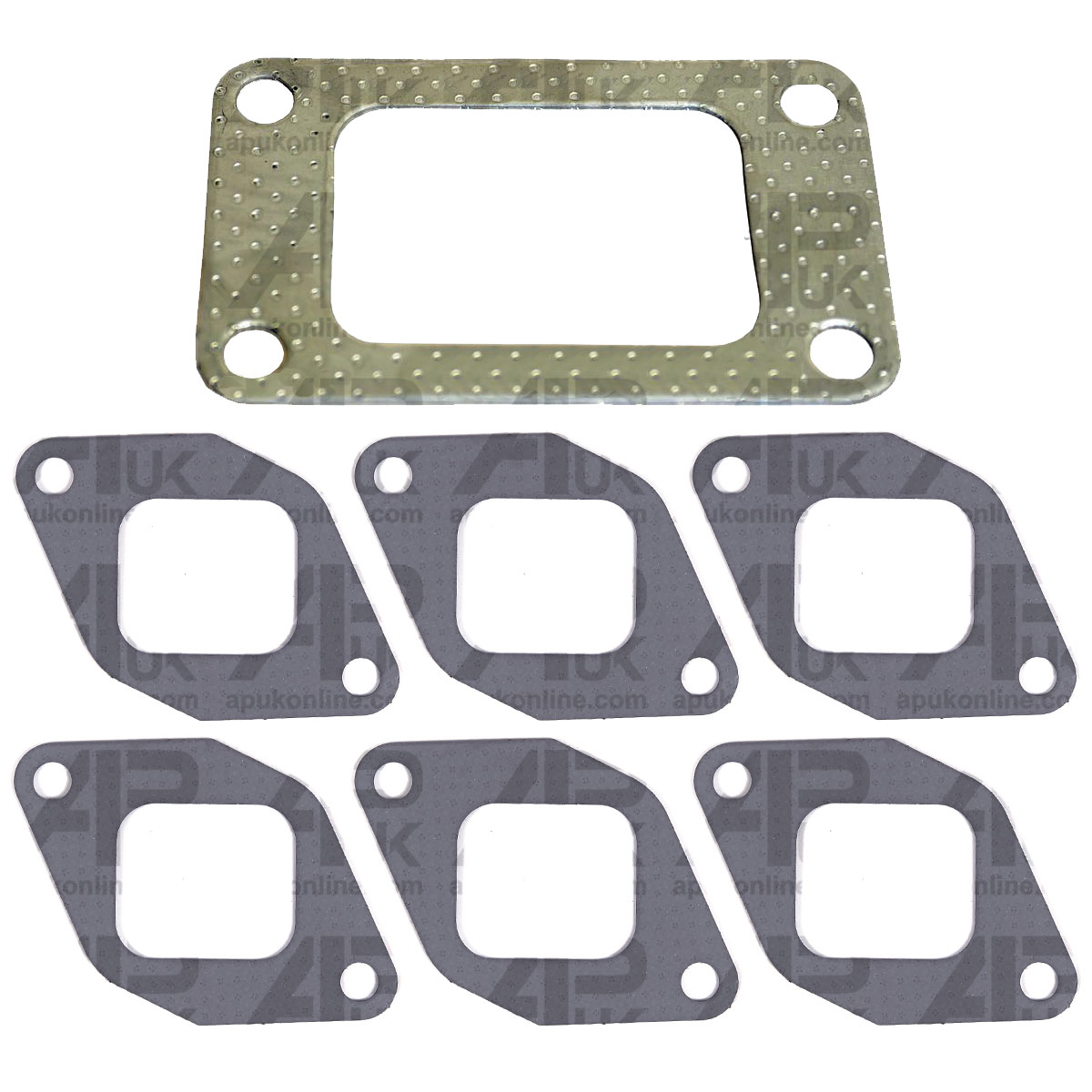 Exhaust Manifold Gasket Set for Case International IH 946 955 955XL 956 Tractor