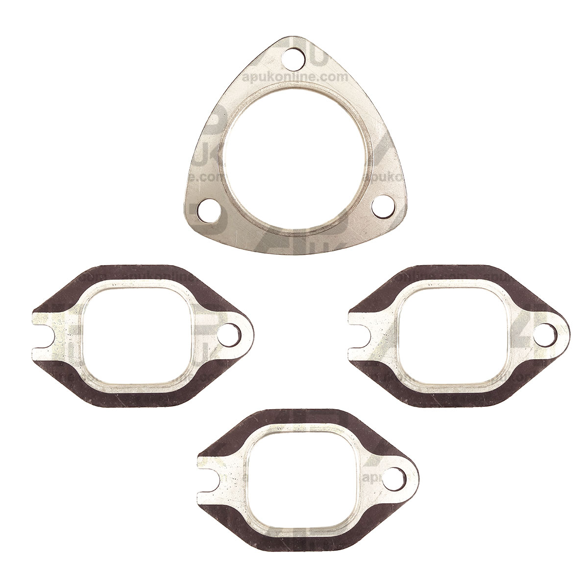 3 Cyl Exhaust Manifold Gasket Kit for Fiat 55-85 55-88 56-66 60-56 60-66 Tractor