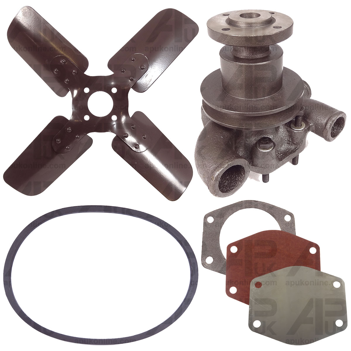 Water Pump Pulley Fan Blade Square Bolt for Massey Ferguson 35 135 145 Tractor