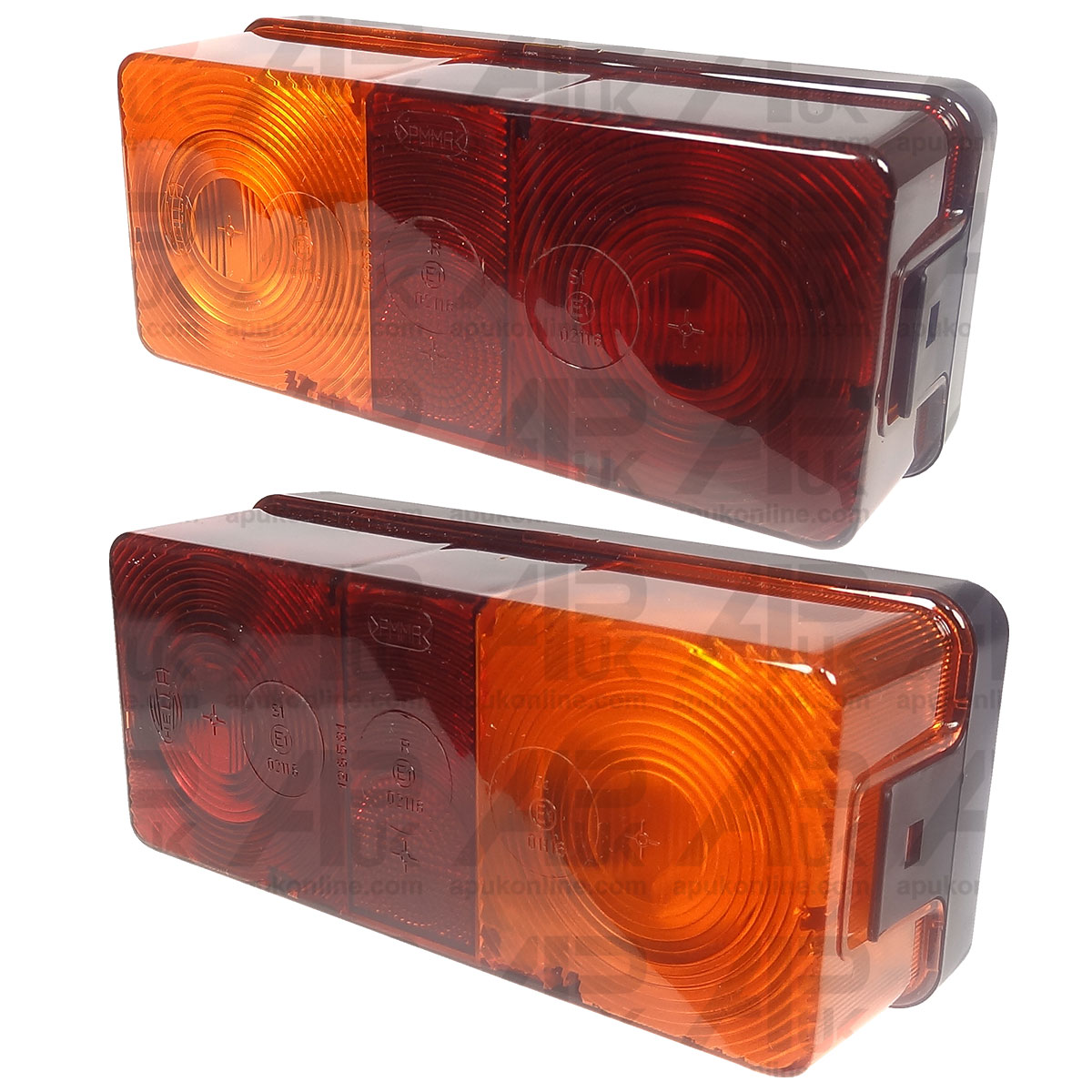 2x Rear Combination Tail Lights for John Deere 3350 3640 3650 4350 4755 Tractor