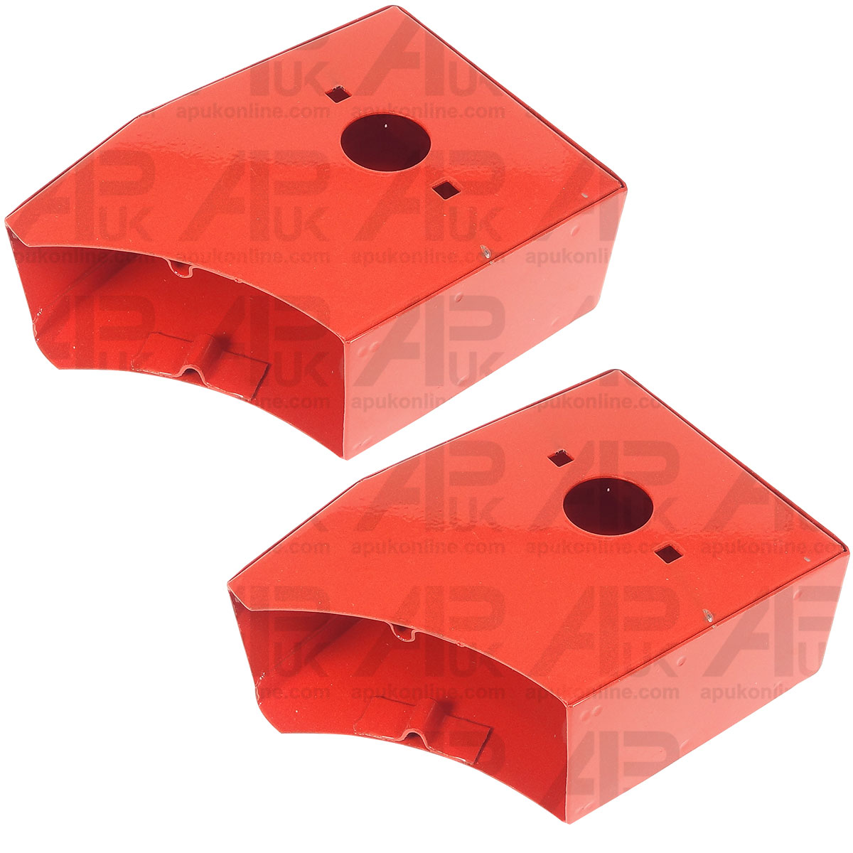 2x Front Rear Fender Lamp Brackets for Massey Ferguson 35 65 135 148 835 Tractor