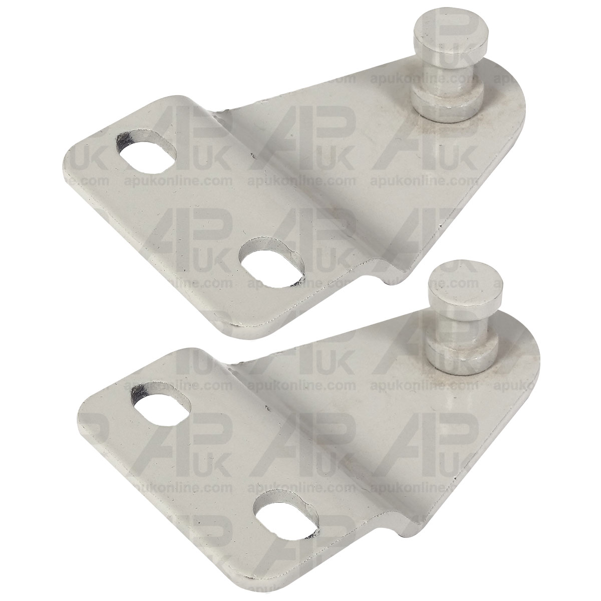 Pair of Bonnet Handle Catch Brackets for Fordson Power Super Dexta Major Tractor