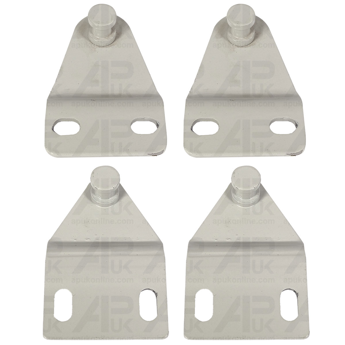 Full Set Bonnet Hood Handle Catch Brackets for Fordson Power Super Major Tractor