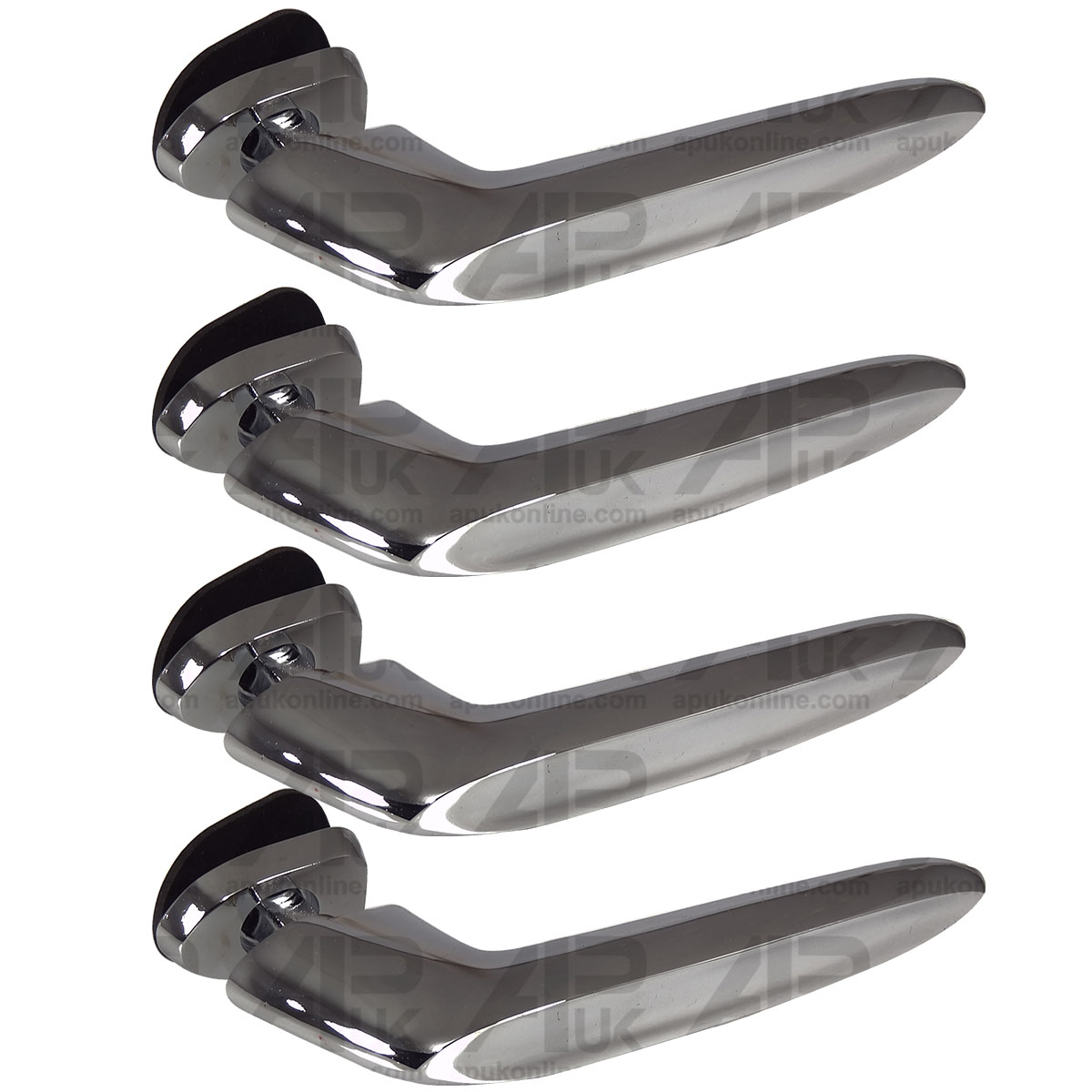 Set of 4 Straight Bonnet Handles for Fordson Power Super Dexta Major Tractor