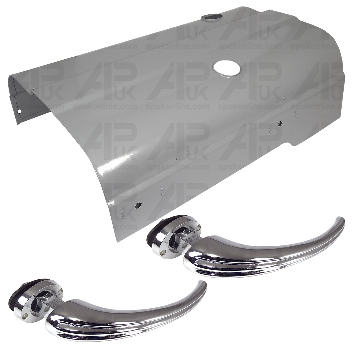 Dexta Bonnet Hood Panel with 2 Curved Handles for Fordson Tractor