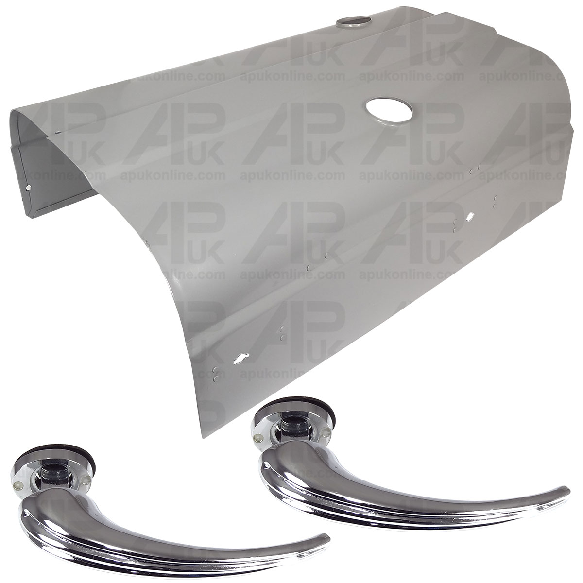 Bonnet Hood Panel with 2x Curved Handles for Fordson Super Dexta Tractor