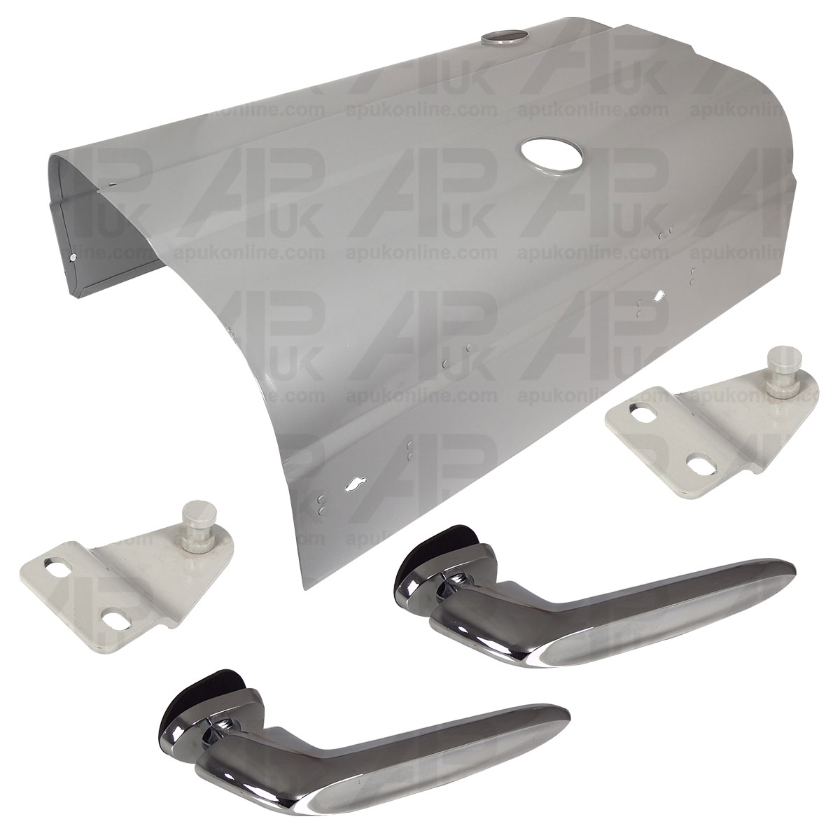 Bonnet Panel with Catches &amp; 2 Straight Handles for Fordson Super Dexta Tractor